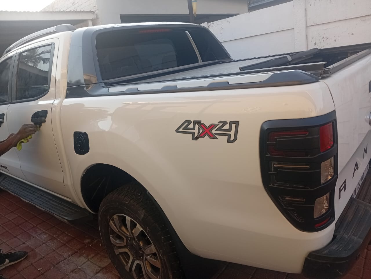Ford Ranger — Rear Door & Fuel Flap after