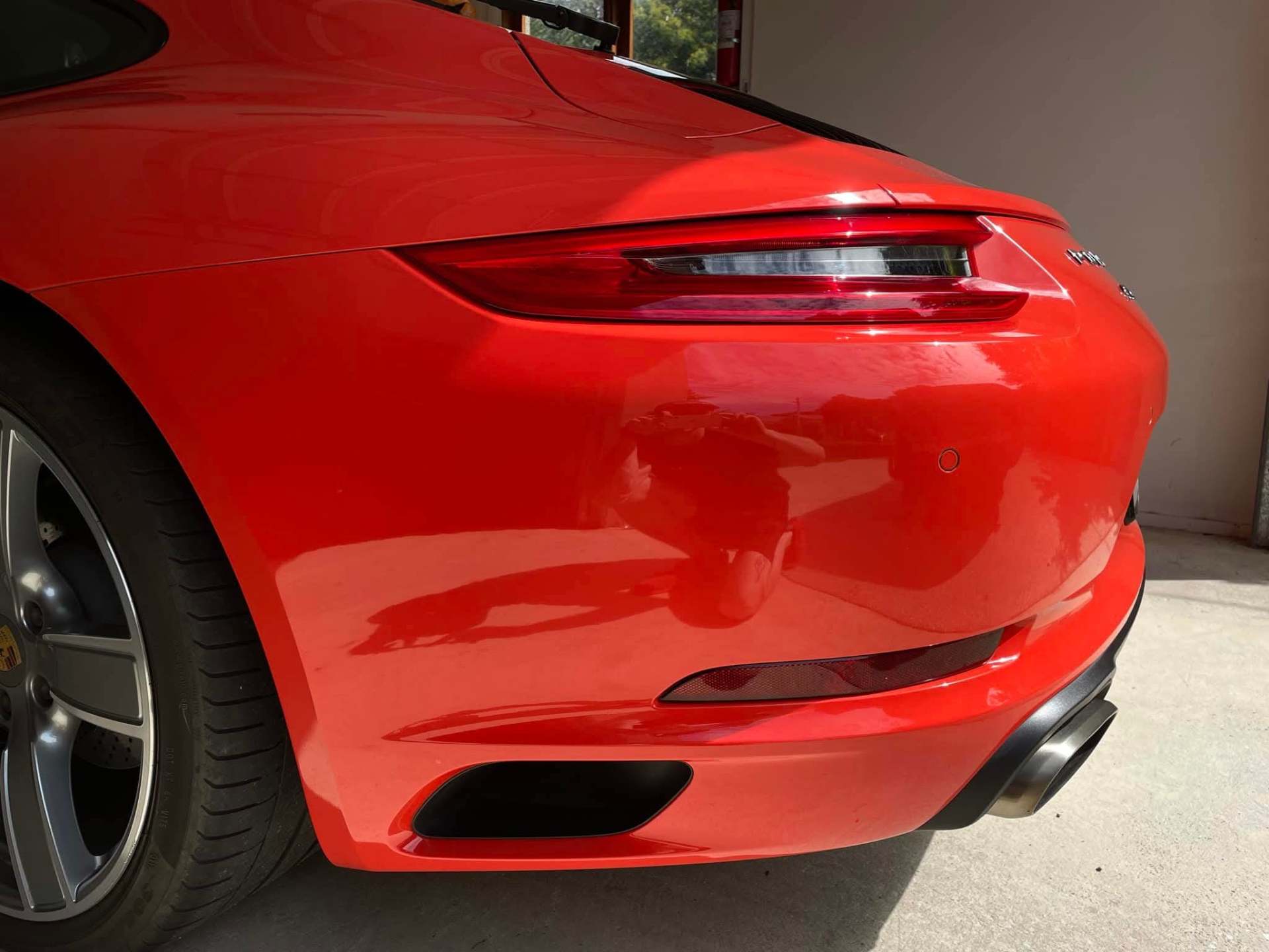Porsche 911 Carrera after
